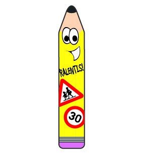 Panneau crayon 2D - SLG signalisation