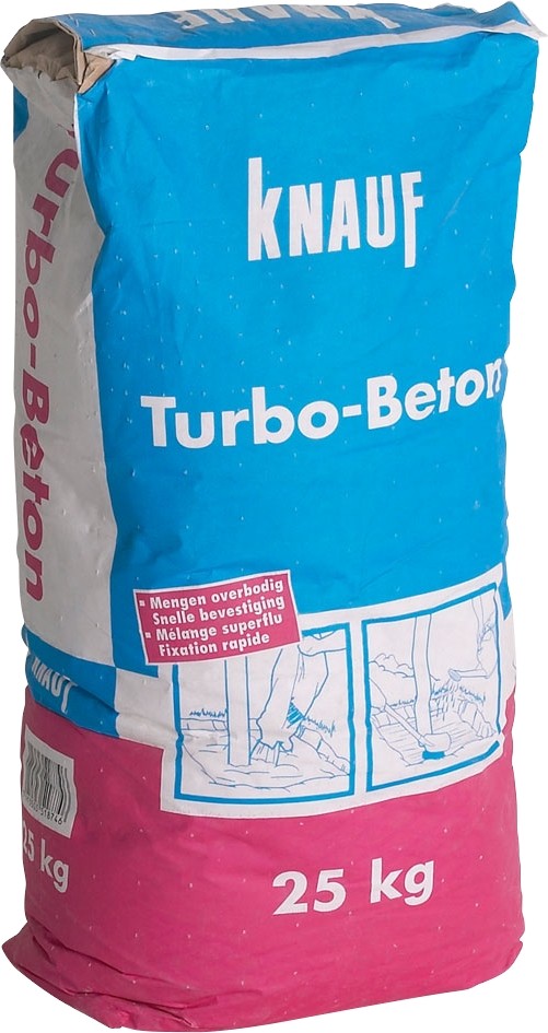 Turbo Béton kNAUF - Sacs de 25 Kg