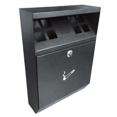 Cendrier mural carré