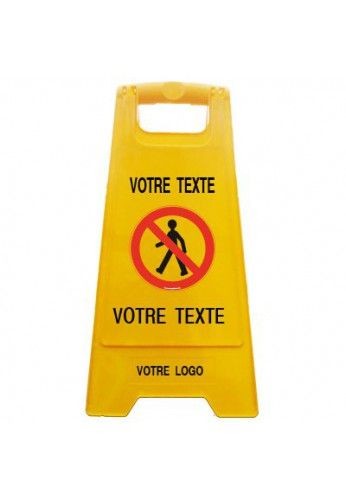 Chevalet de signalisation de danger